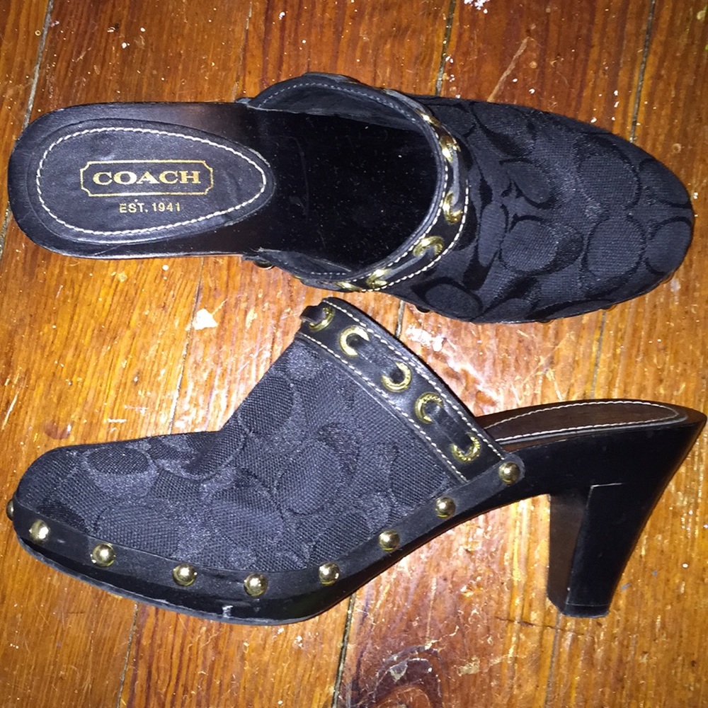 Coach Clogs